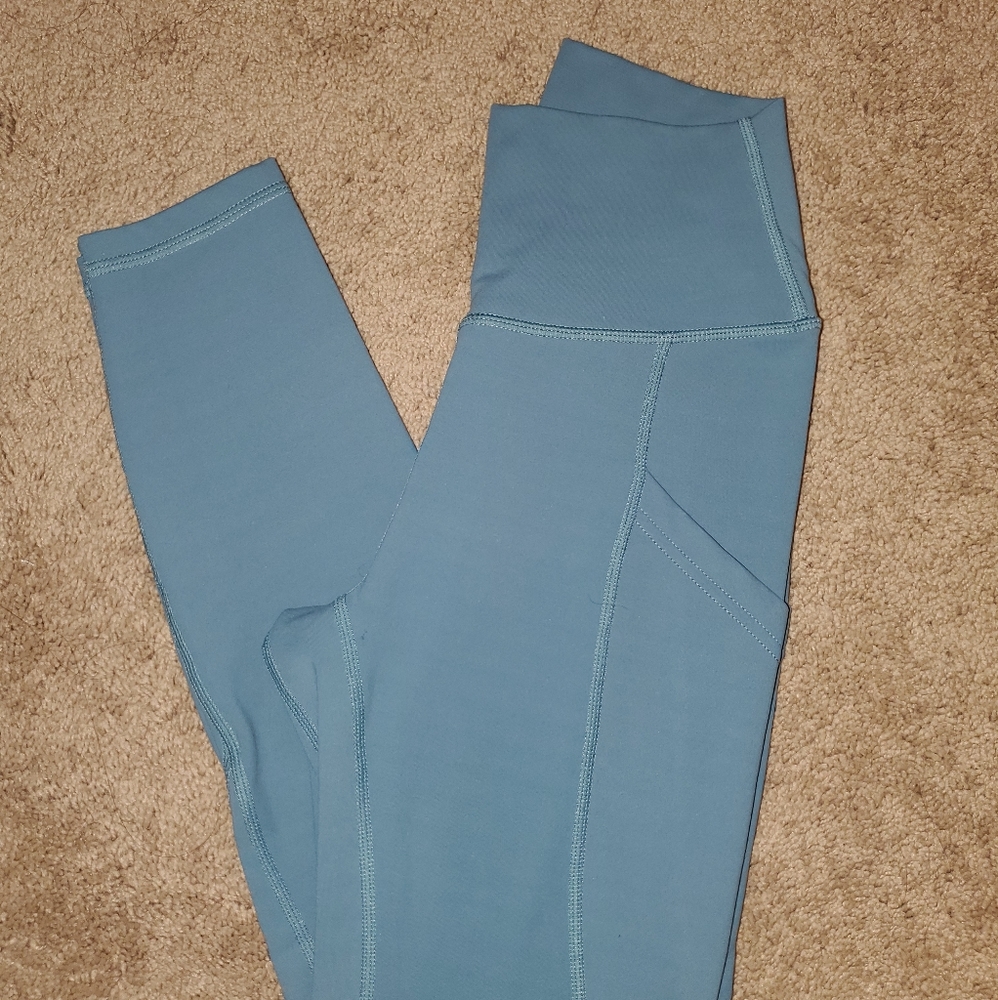 Ptula Alainah Pocket Legging: 23" - Marina Blue, S